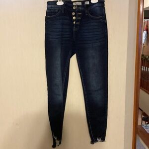 Kan can Jeans with butterfly